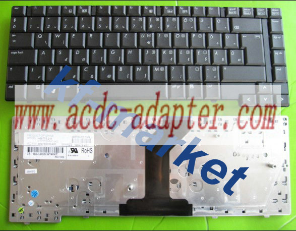 NEW HP Compaq 6530B 6535B Hungarian Keyboard Black 468775-211 60 NEW HP Compaq 6530B 6535B Hungarian Keyboard Black 468775-211 60